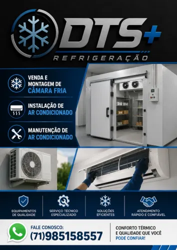 Instalação e Manutenção de Ar Condicionado | Câmara Fria em Salvador