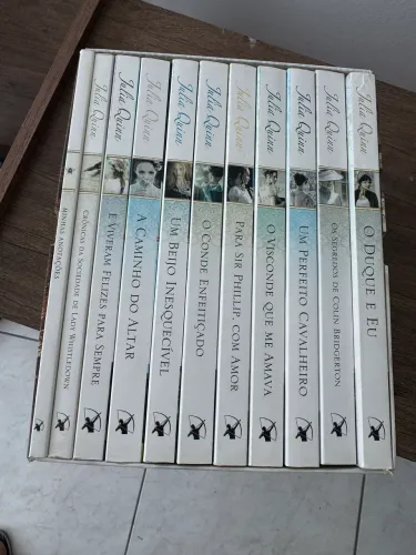box da série de livros Os Bridgertons