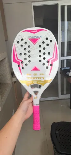 Raquete Beach Tennis Carbono 3K Sunnex Raptor