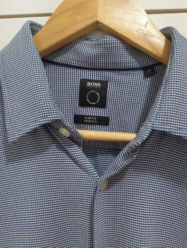 Camisa Hugo Boss slim fit stretch M