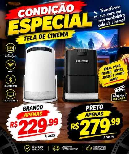 Projetor portátil