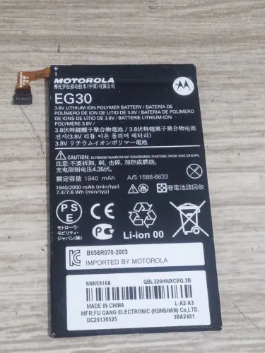 Bateria Motorola moto RAZR EG30 