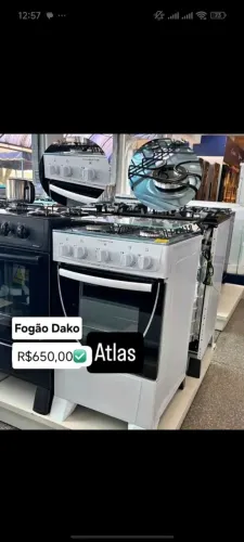 Fogão 4 bocas novo na caixa