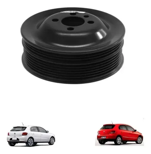 Polia Dupla Virabrequim Volkswagen Gol 9pk Original