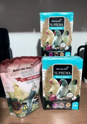 Ração extrusada