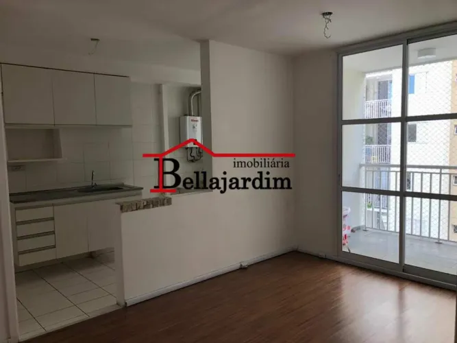 Apartamento para Alugar 64m² com 2 dormitório , 1 suíte no Condomínio Park Club no Bairro