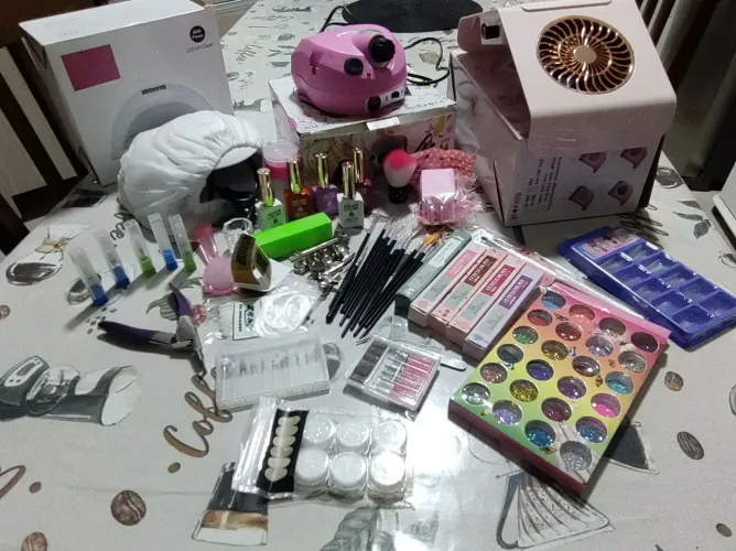 Equipamento completo nail designer 