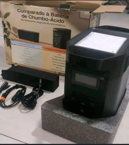 Estação de energia ecoflow E980 black