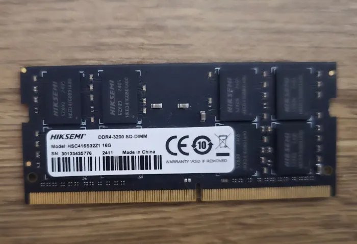 Memória RAM Notebook Hiksemi 16gb 3200mhz DDr4