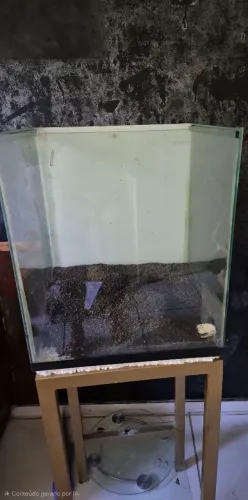 Aquario 44 litros com suporte