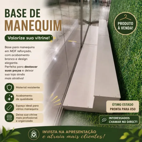 Expositor de manequim de Vitrine 