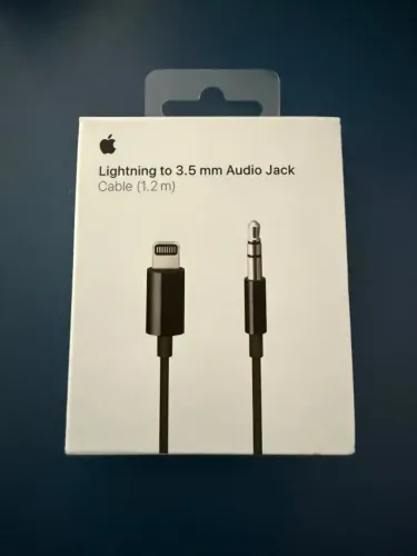 Cabo lightning para 3.5mm Audio - apple original