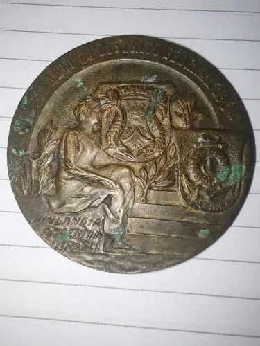 Medalha bronze comemorativa do centenário do distrito federal (1934) para colecionadores