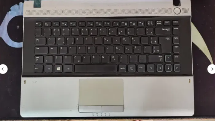 Peça de Reposição Carcaça Superior + Teclado Samsung Rv411 Rv415 Rv419 Rv420