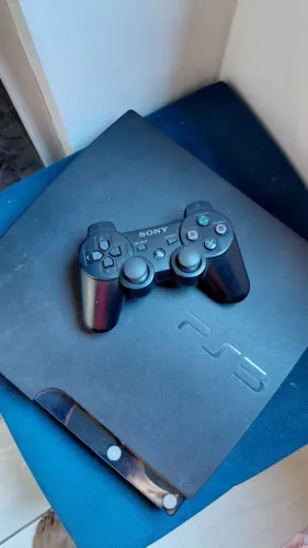 PS3 playstation 3 SLIM Desbloqueado+Jogos
