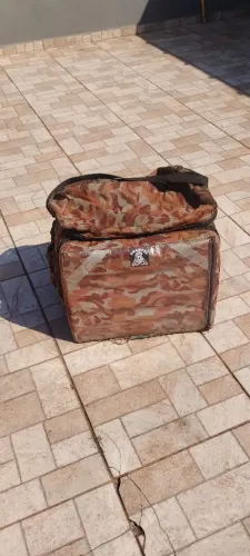 Bag entregas camuflada