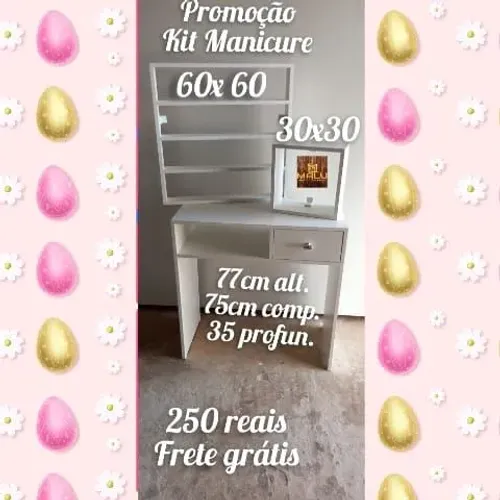 Kit mesa manicure 