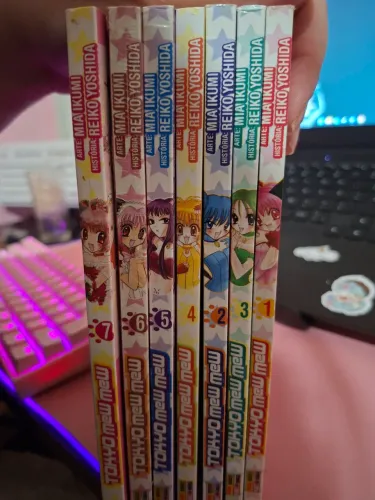Coleção mangá Tokyo Mew Mew (1 ao 7)