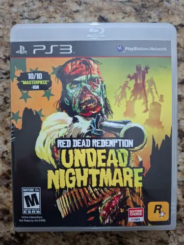 Jogo Red Dead Redenpition Undead Nightmare PSa3 mais jogos tem DESCONTO