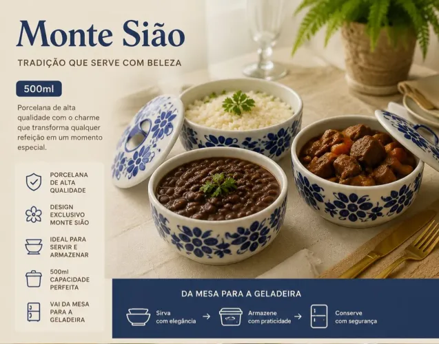 Porcelana Monte Sião