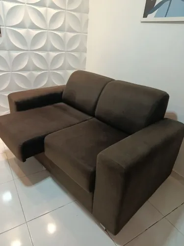 Sofá retrátil 2 lugares 