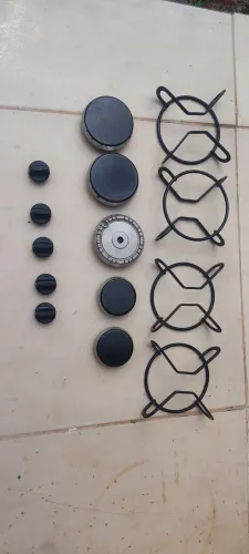 Queimadores, Grelhas e tarraxa Fischer Cooktop