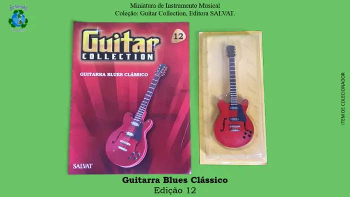 GUITAR COLLECTION, editora SALVAT, edições 12, 28 e 50, com Revista.