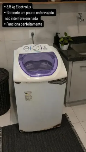 Máquina de lavar Electrolux 8,5kg Usada