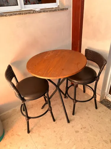 Mesa com Banquetas Área Externa 