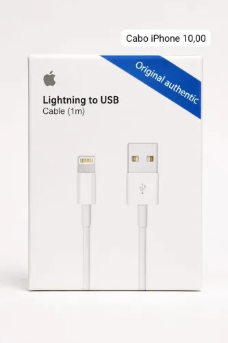 Cabo carregador USB iPhone