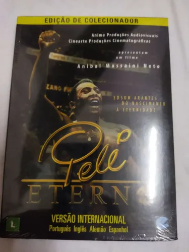 Dvd Pelé Eterno - Dvd + Livreto