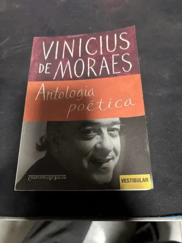 Livro - VINICIUS DE MORAES - Antologia poética