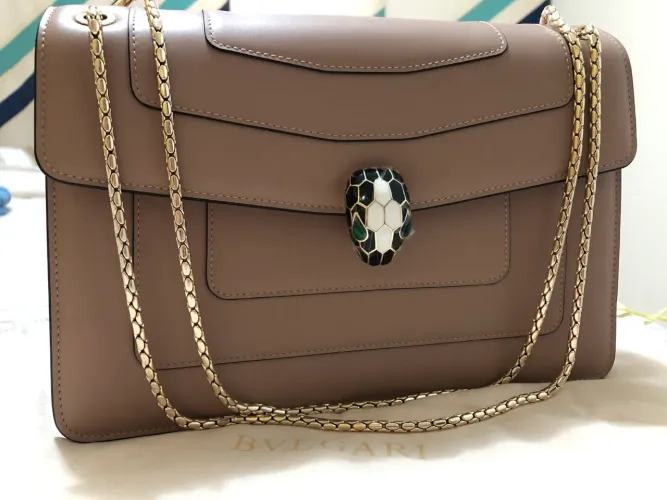 Bolsa tiracolo bvlgari serpente nude