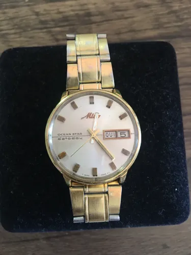 URGENTE - Relógio Mido Ocean Star Automático Anos 70 Suíço
