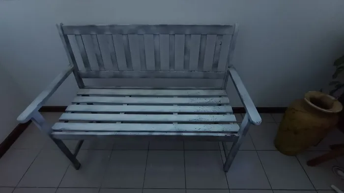 Banco de jardim madeira maciça