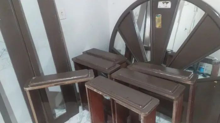 Cama de madeira