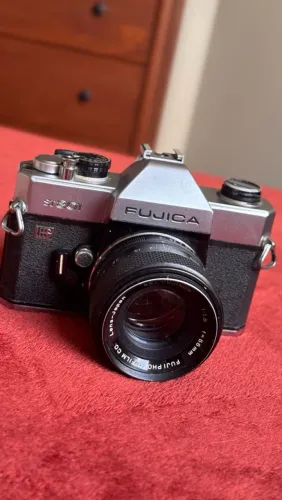 Câmera Analógica fujica (fujifilm) com lente original fujifilm