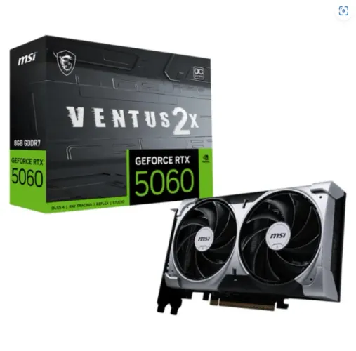 PLACA DE VIDEO RTX 5060 8GB MSI VENTUS 2X