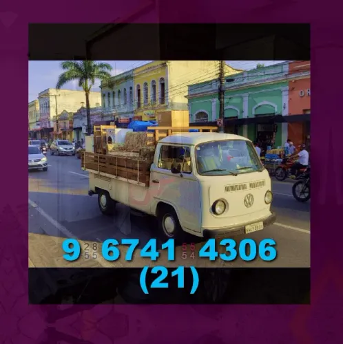 Frete rápido! Transporte de cargas com segurança e qualidade para sua mudança!