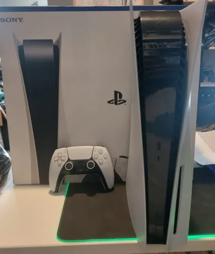 playstation 5 com leitor e caixa