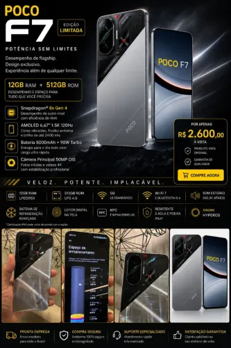 Vendo: Poco F7