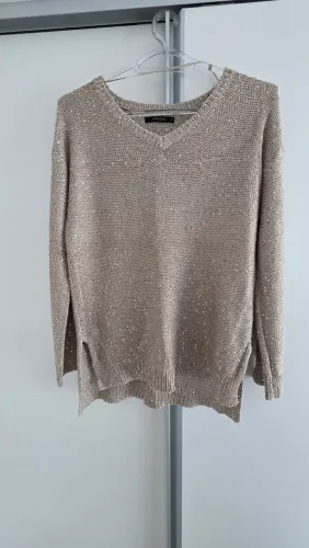 Vendo blusa de fio dourado Makenji P