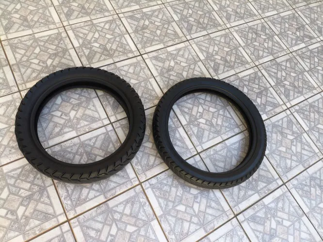 Pneu Pirelli 110/90-17 e 90/90-19