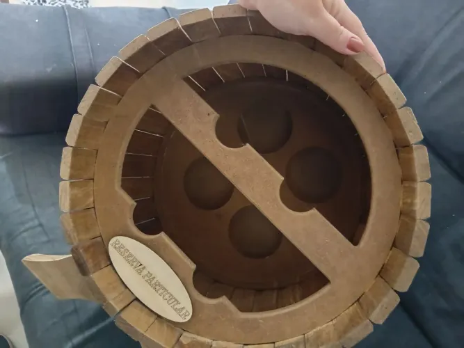 Adega para 4 vinhos