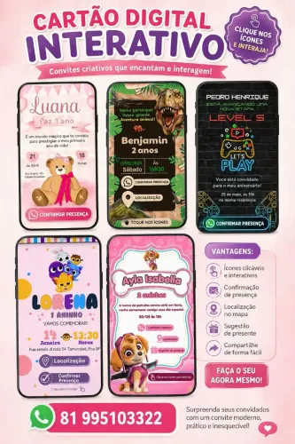 Convite Virtual Interativo