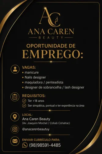 Vaga para salão de beleza 