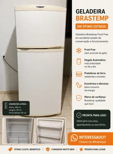 Geladeira Brastemp