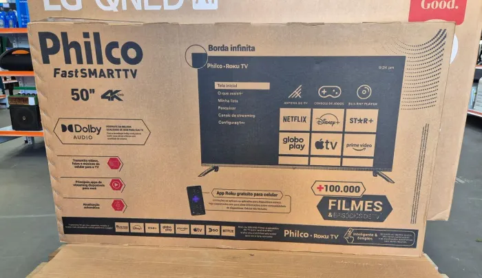 Smart TV Philco roku 50Polegadas 4K