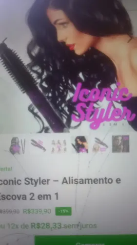 ESCOVA 2 EM 1 ICONIC STYLE