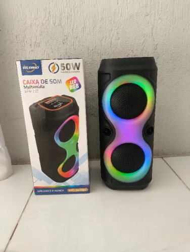 Caixa de Som Bluetooth 50W